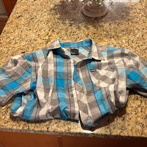 Zoo York Plaid Casual Button-Down